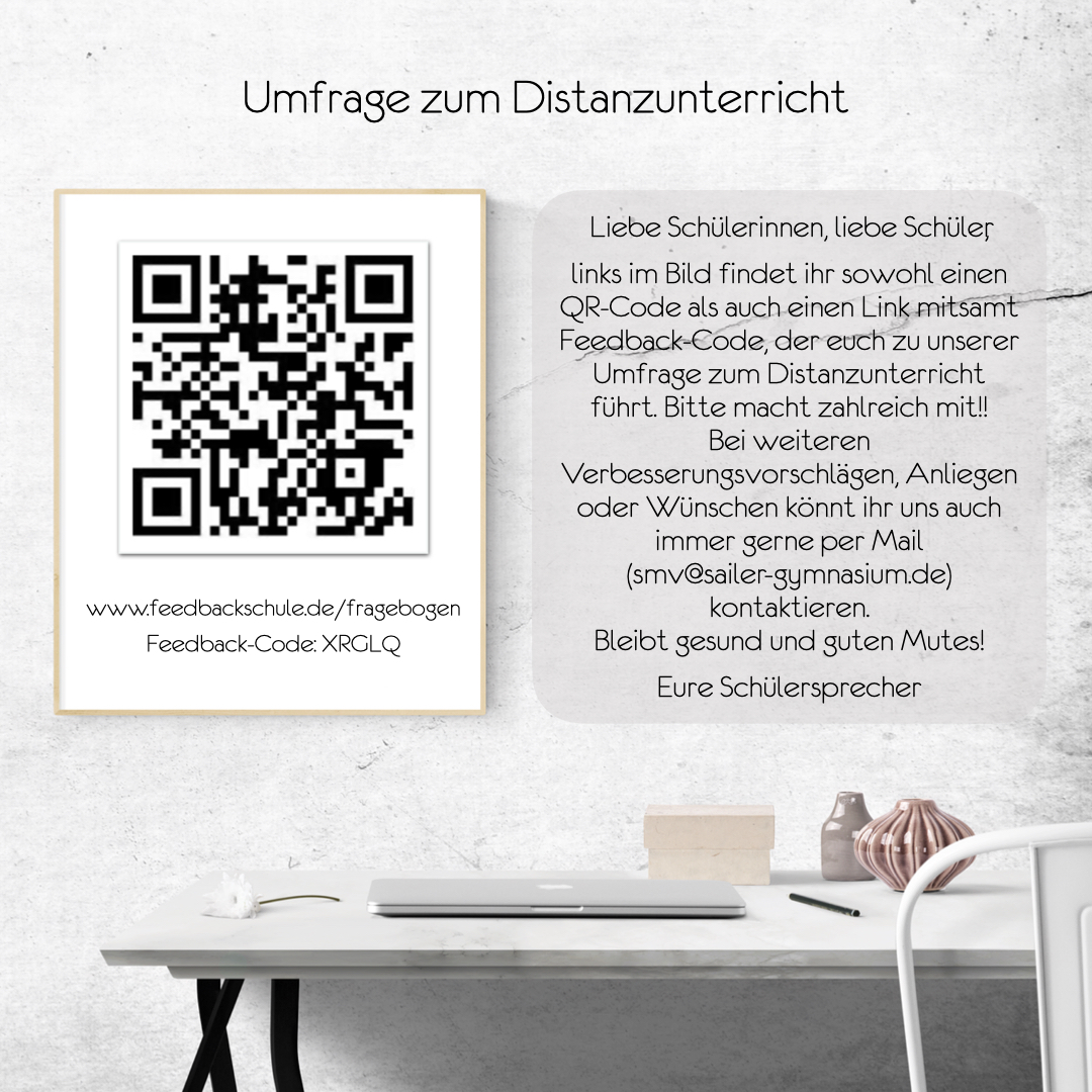 Umfrage der SMV zum Distanzunterricht